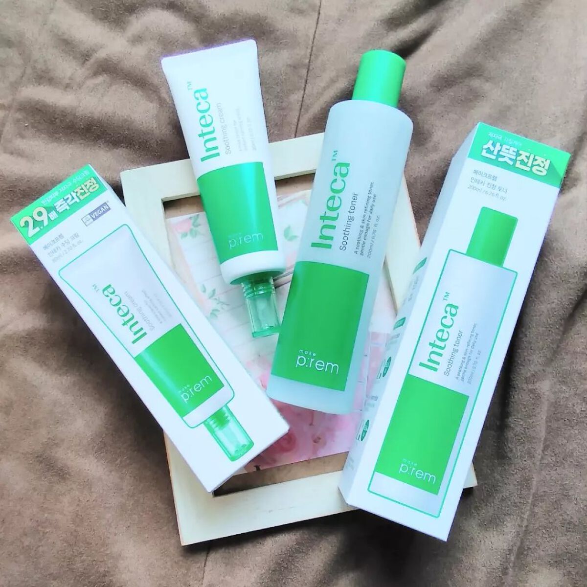 インテカ スージングクリーム/make prem/フェイスクリームを使ったクチコミ（2枚目）