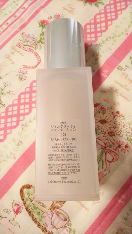 RMK ジェルクリーミィファンデーション/RMK/クリーム・エマルジョンファンデーションを使ったクチコミ(2枚目)