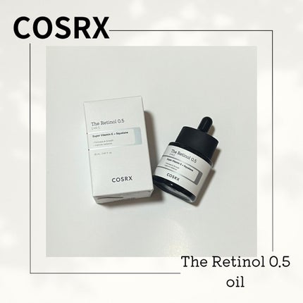 RXザ・レチノール0.5オイル/COSRX/美容液を使ったクチコミ(1枚目)