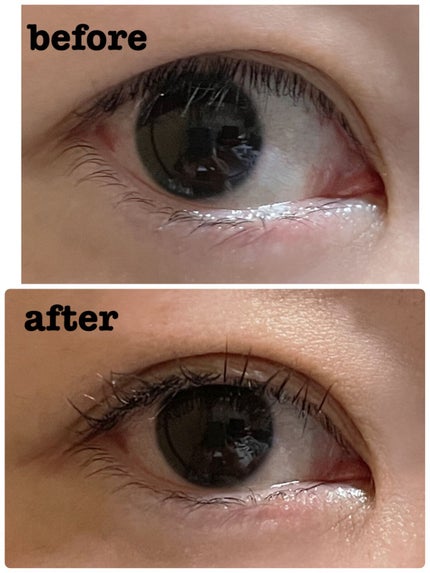 EYE2IN 低刺激 セルフプロ用 まつげパーマ 3種 セット/Qoo10/その他キットセットを使ったクチコミ(4枚目)