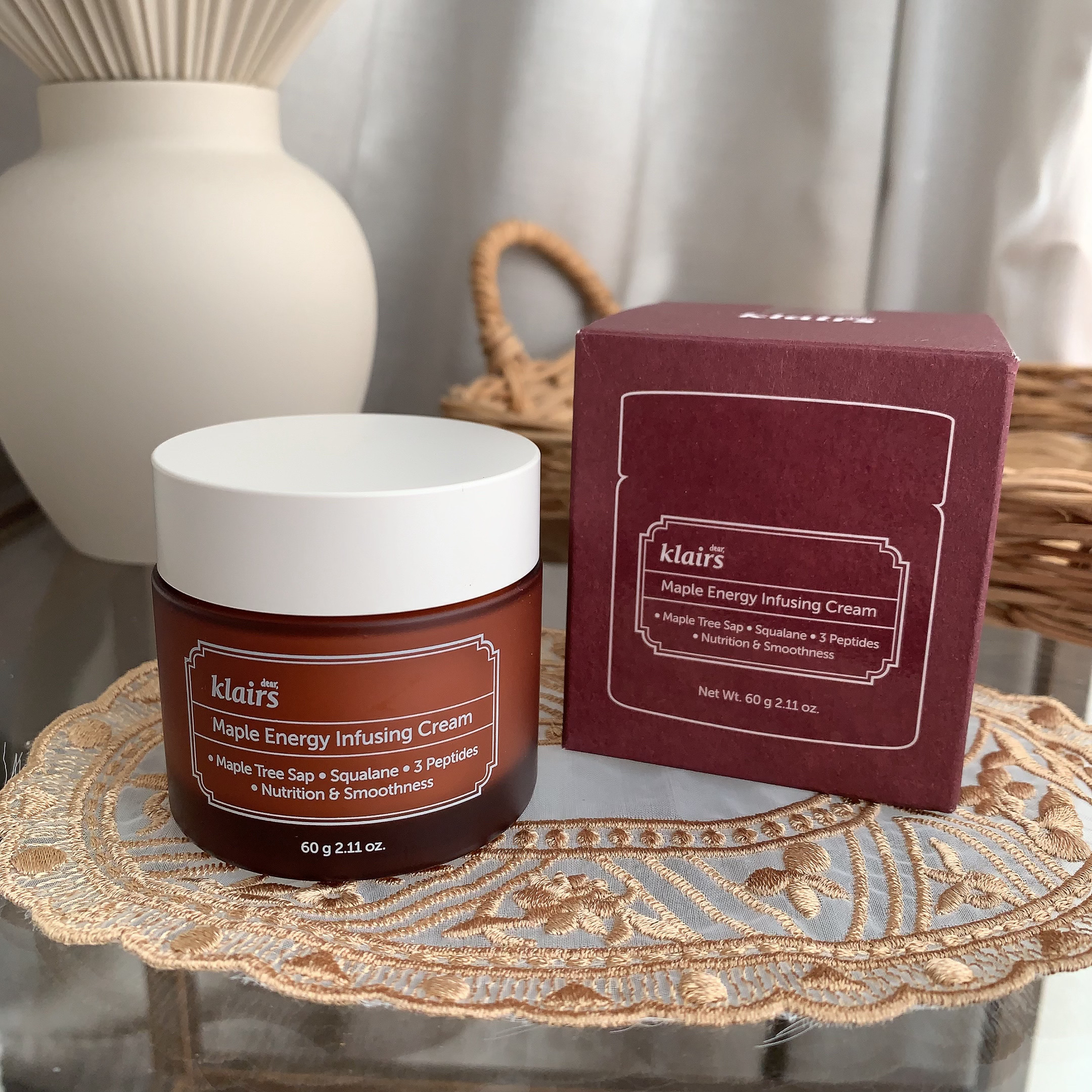 メープルエナジーインフュージングクリーム/Klairs/フェイスクリームを使ったクチコミ（1枚目）