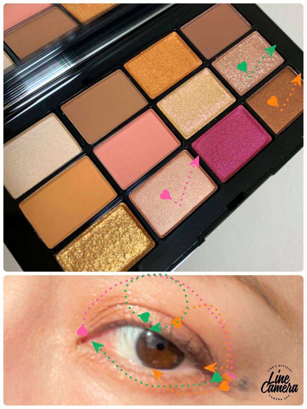 アフターグロー アイシャドーパレット/NARS/アイシャドウパレットを使ったクチコミ(3枚目)