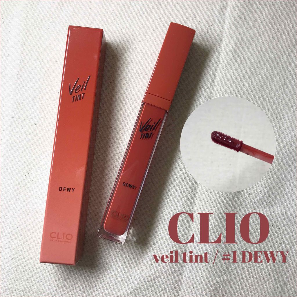 ベール ティント デューイ/CLIO/口紅を使ったクチコミ(2枚目)
