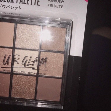 UR GLAM　BLOOMING EYE COLOR PALETTE/U R GLAM/アイシャドウパレットを使ったクチコミ（1枚目）