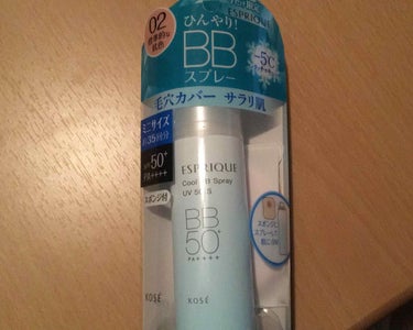 ひんやりタッチ BBスプレー UV 50 P/ESPRIQUE/BBクリームを使ったクチコミ（1枚目）