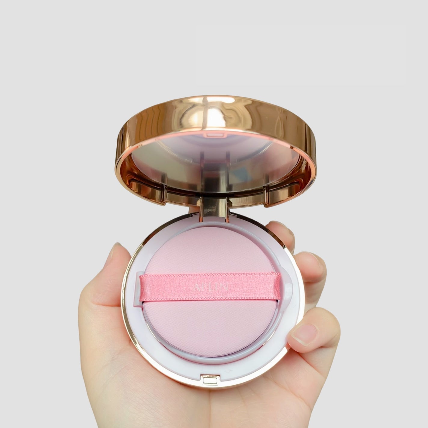 ピンクティーツリーカバークッション/APLIN/クッションファンデーションを使ったクチコミ(4枚目)