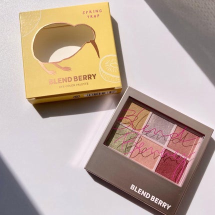 オーラクリエイション/BLEND BERRY/アイシャドウパレットを使ったクチコミ(2枚目)