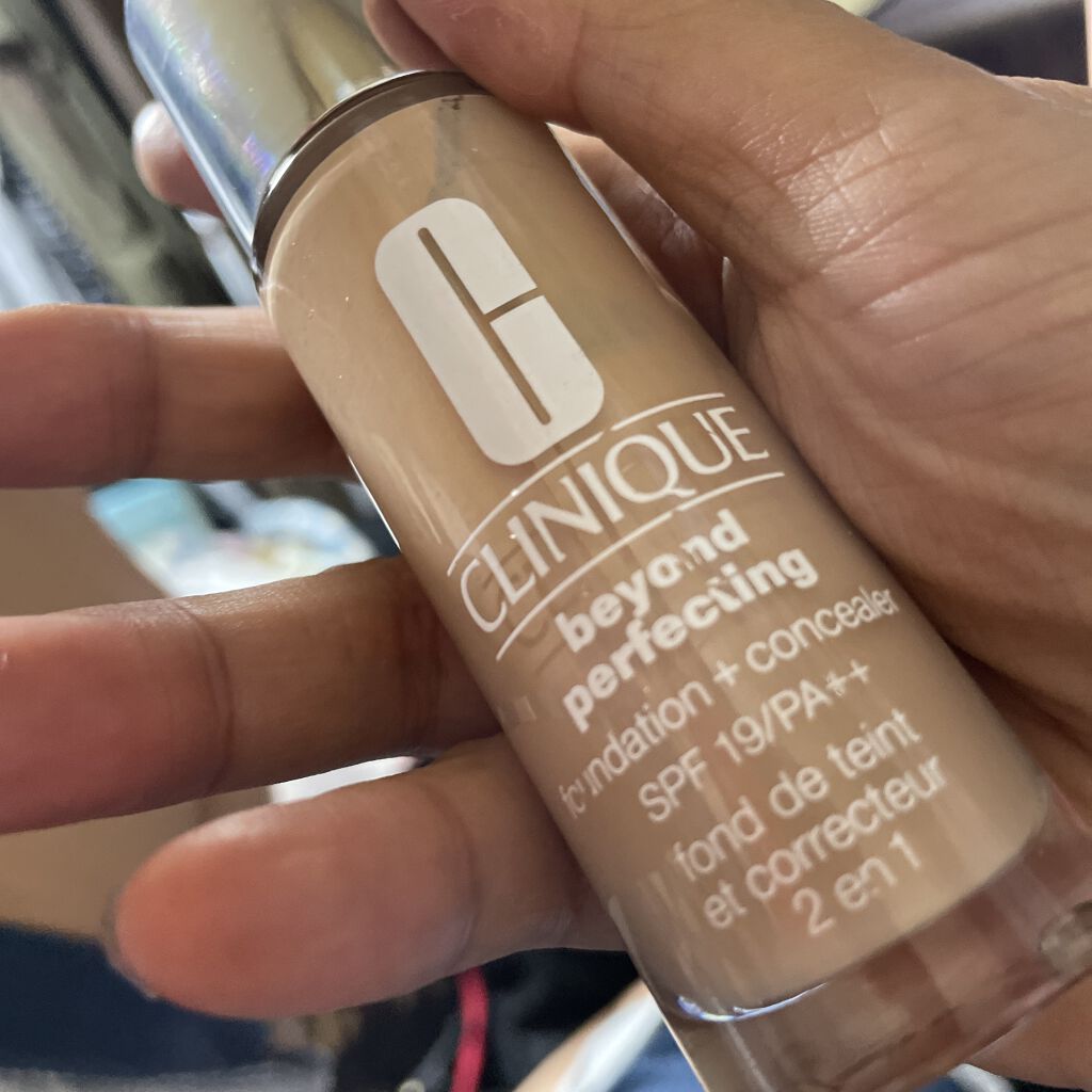 ビヨンド パーフェクティング ファンデーション 19/CLINIQUE/リキッドファンデーションを使ったクチコミ（1枚目）