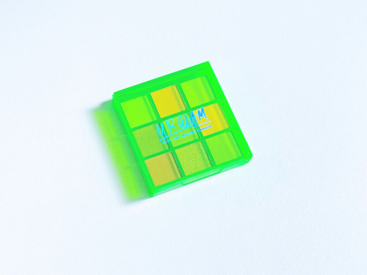 UR GLAM　BLOOMING EYE COLOR PALETTE/U R GLAM/アイシャドウパレットを使ったクチコミ（1枚目）