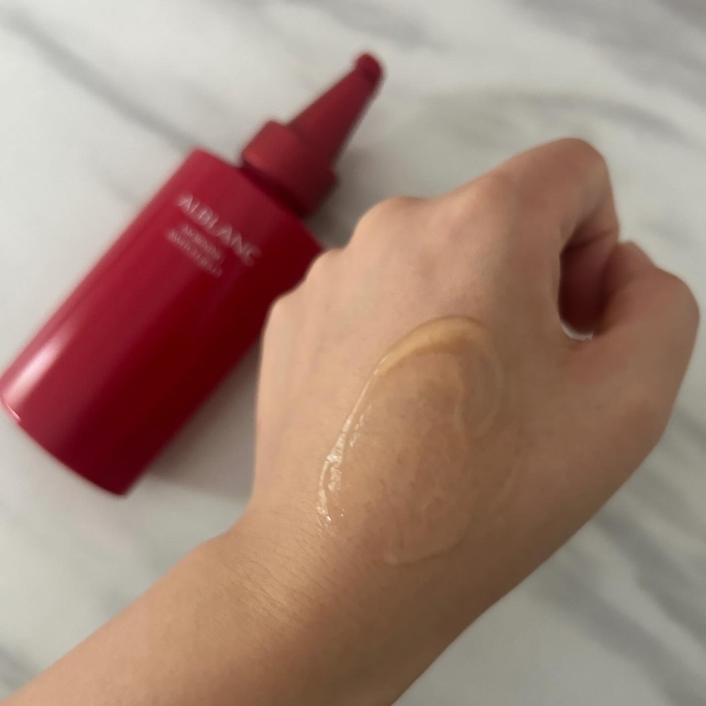 モーニング スイッチジュレ/ALBLANC/美容液を使ったクチコミ(4枚目)