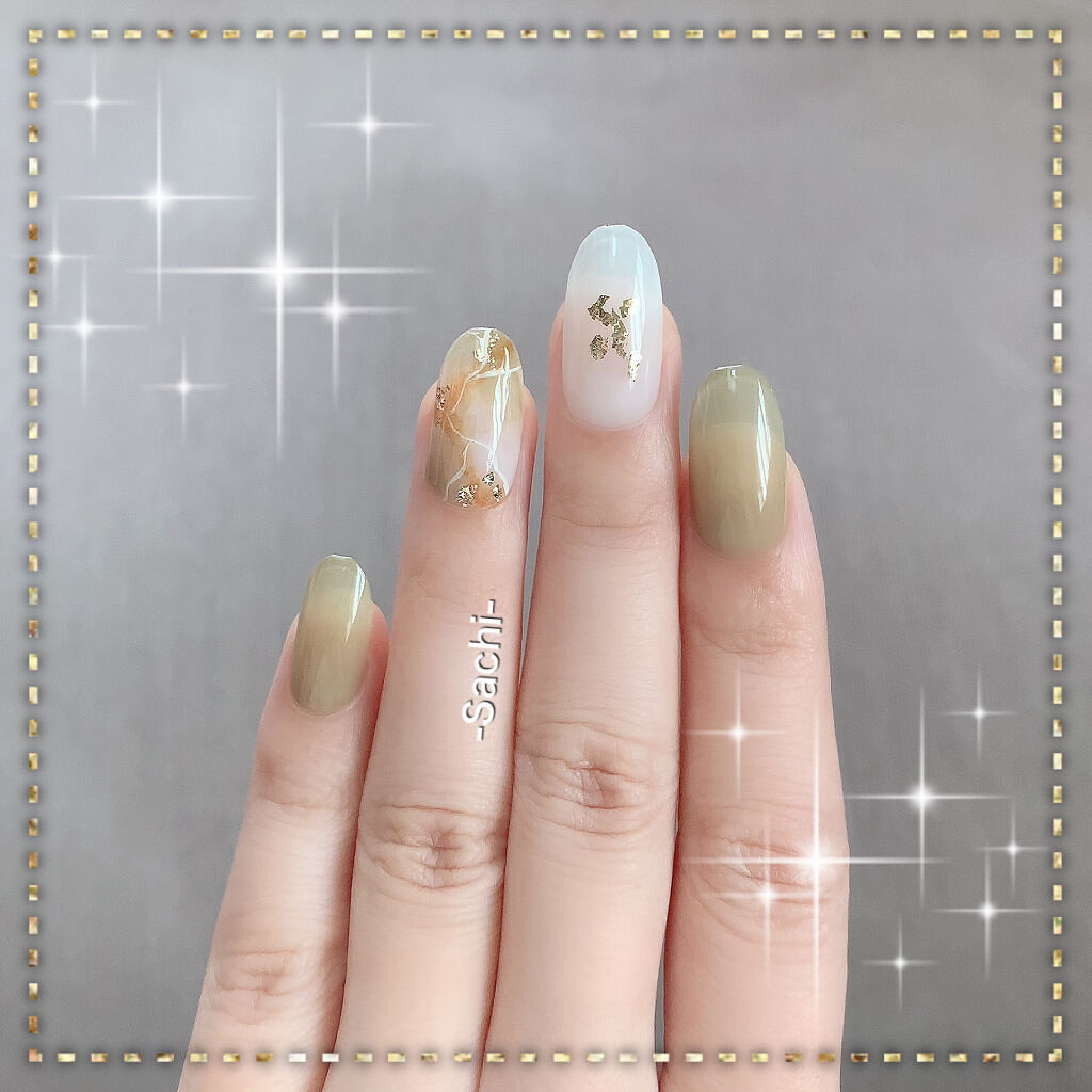 ムードペブルネイル/rom&nd/マニキュアを使ったクチコミ（2枚目）