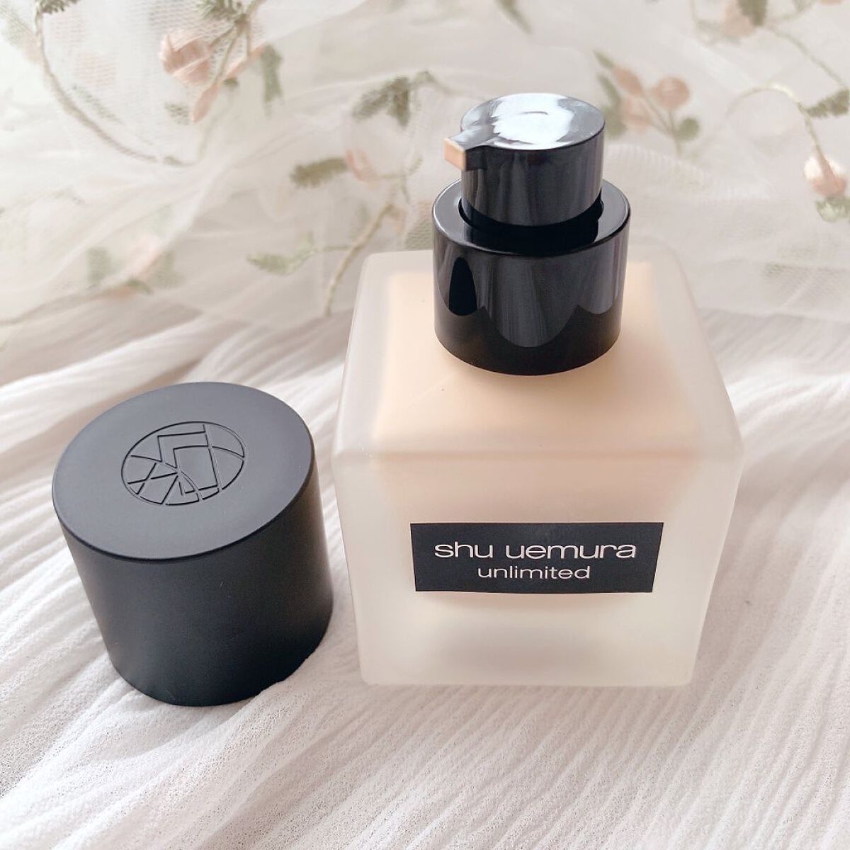 （旧）アンリミテッド ラスティング フルイド/shu uemura/リキッドファンデーションを使ったクチコミ（1枚目）