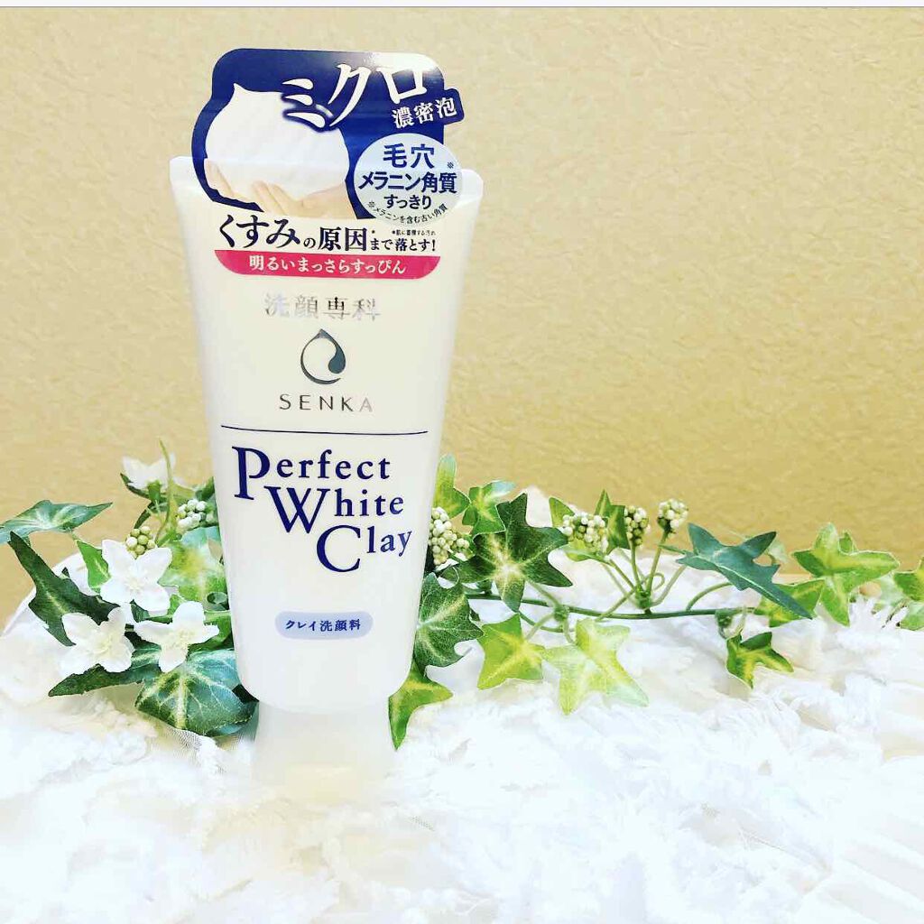パーフェクトホワイトクレイ/SENKA(専科)/洗顔フォームを使ったクチコミ(4枚目)