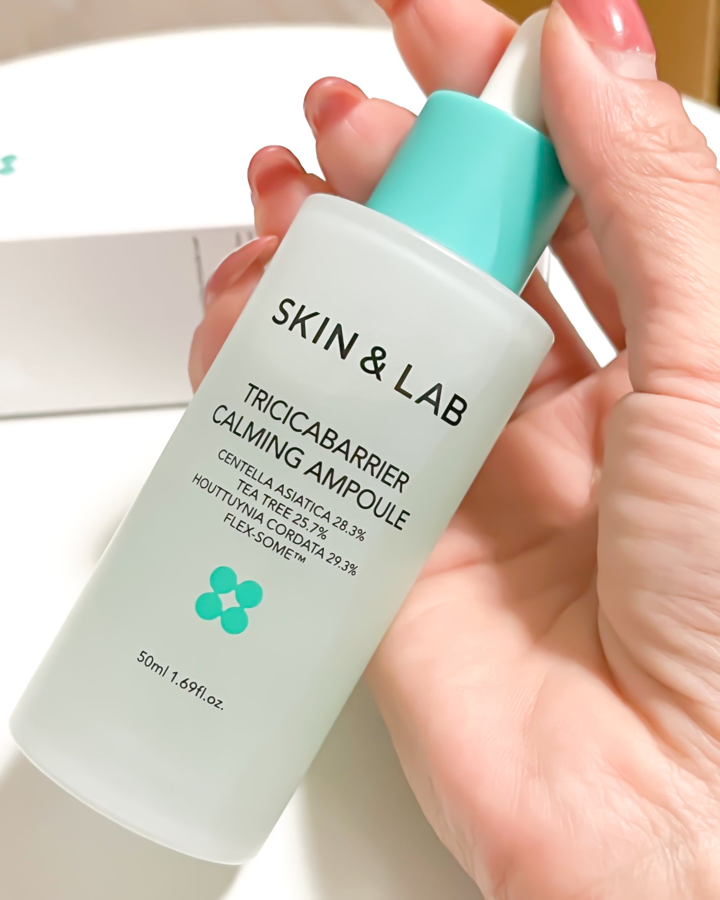 トリシカバリアカーミングアンプル/SKIN&LAB/美容液を使ったクチコミ(2枚目)