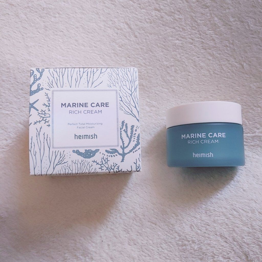 Marine Care Rich Cream /heimish/フェイスクリームを使ったクチコミ（1枚目）