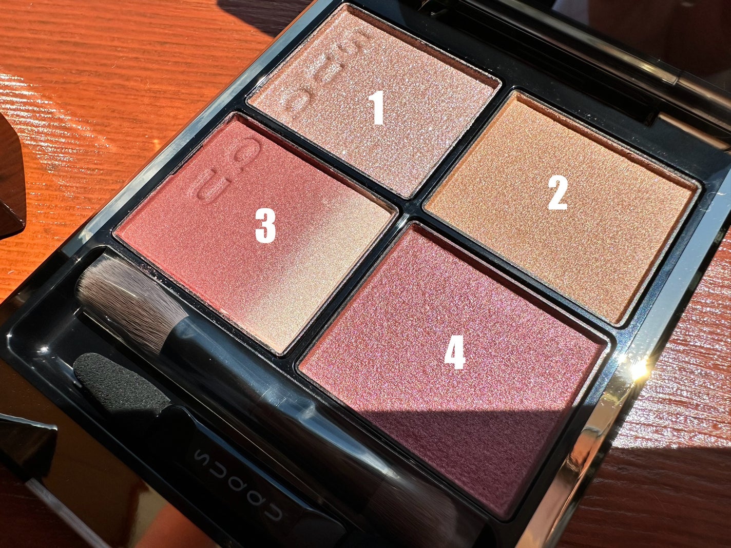 シグニチャー カラー アイズ/SUQQU/アイシャドウパレットを使ったクチコミ(3枚目)