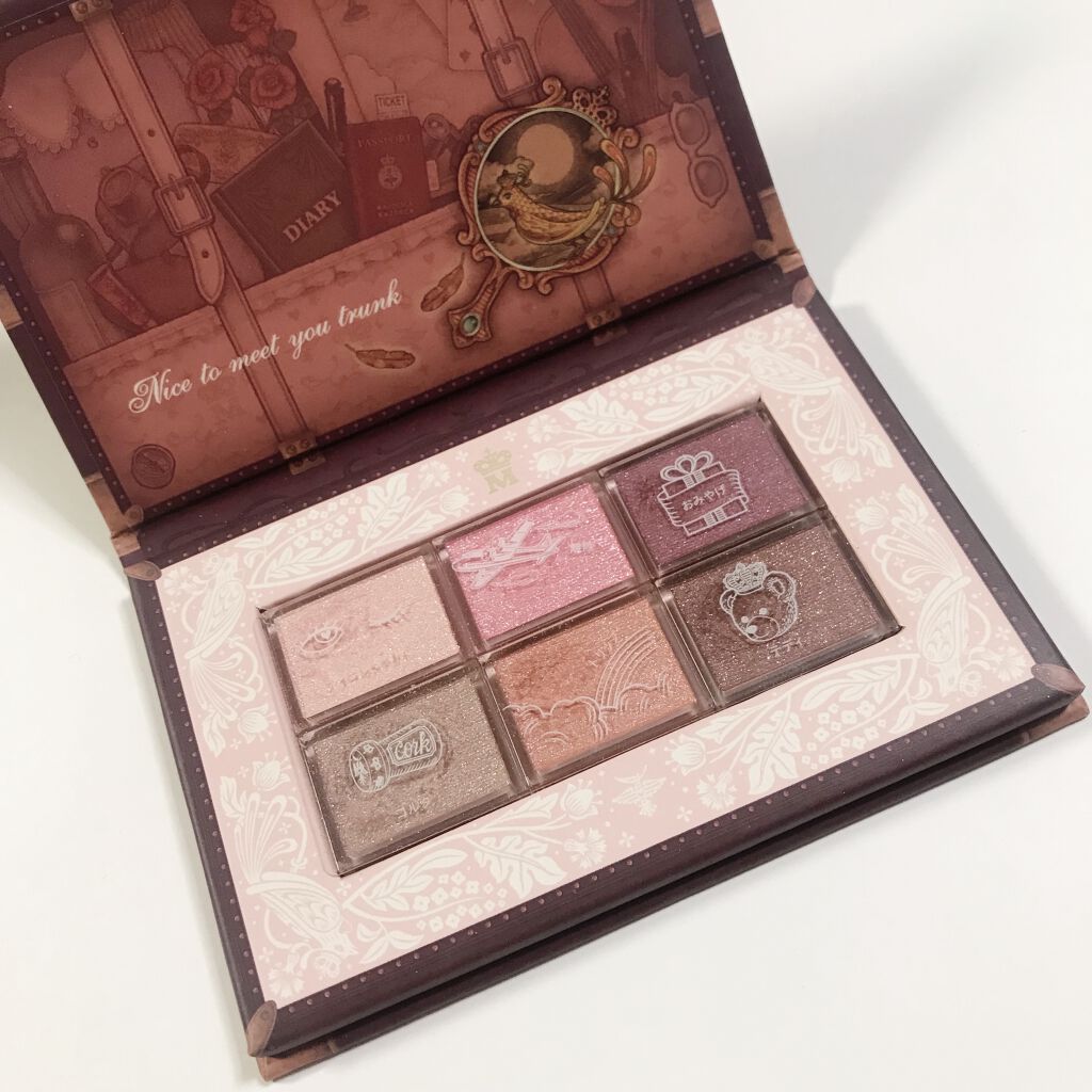 ナイストゥミーチュートランク PK/MAJOLICA MAJORCA/アイシャドウパレットを使ったクチコミ（2枚目）