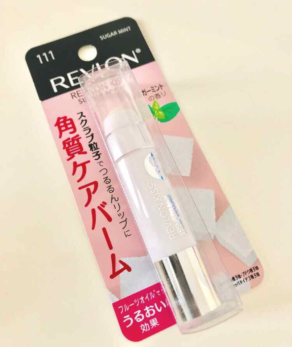 レブロン キス シュガー スクラブ/REVLON/リップスクラブを使ったクチコミ(1枚目)