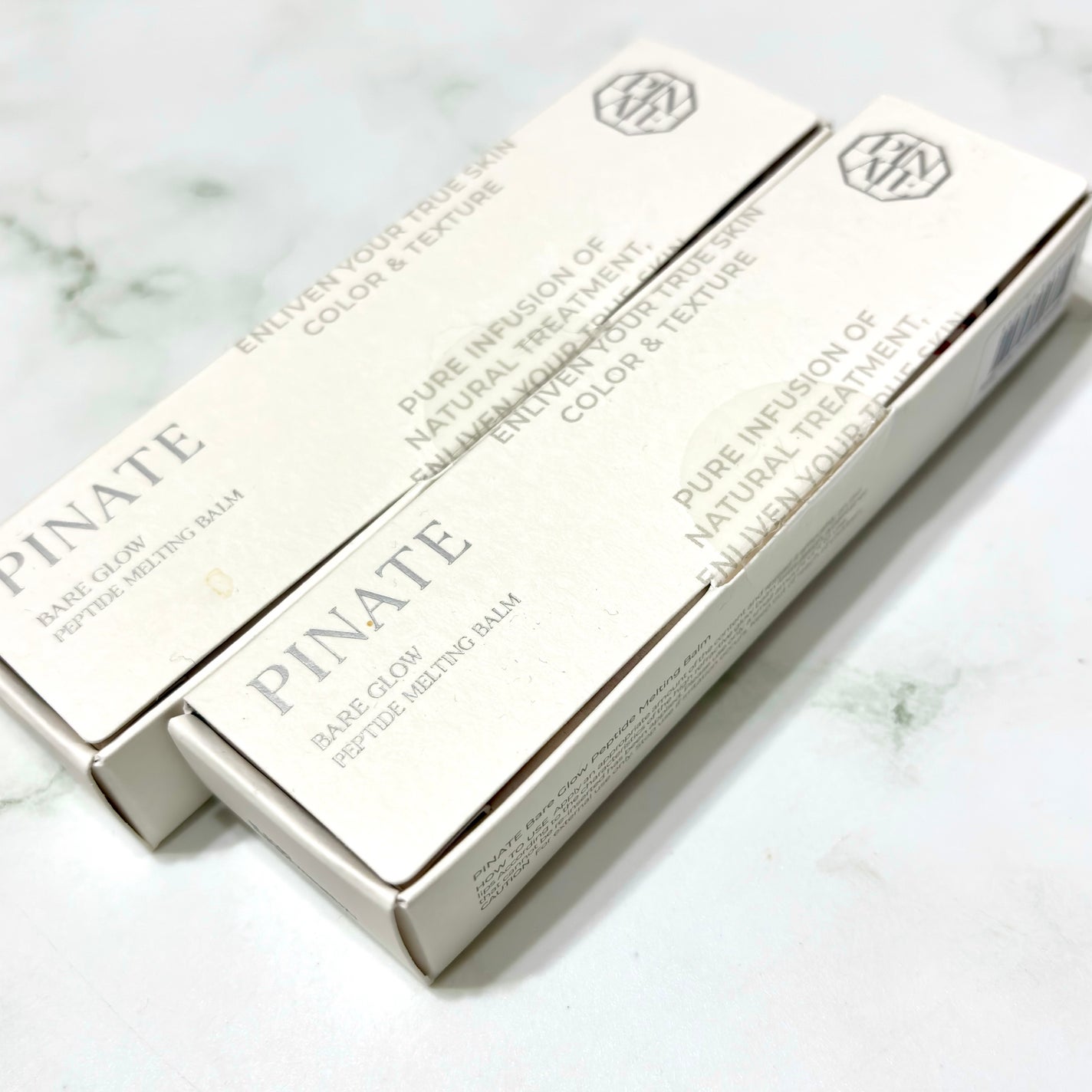 ベアグローペプチドメルティングバーム/PINATE/リップグロスを使ったクチコミ(6枚目)