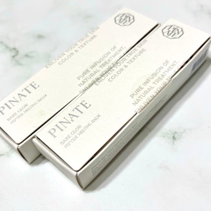 ベアグローペプチドメルティングバーム/PINATE/リップグロスを使ったクチコミ(6枚目)