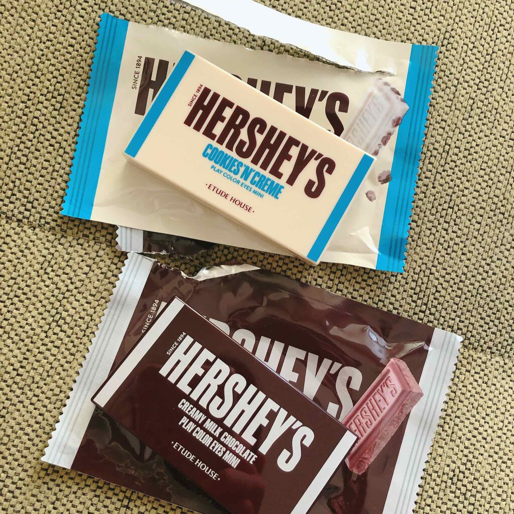 ハーシー プレイカラーアイズミニ/ETUDE/アイシャドウパレットを使ったクチコミ(1枚目)