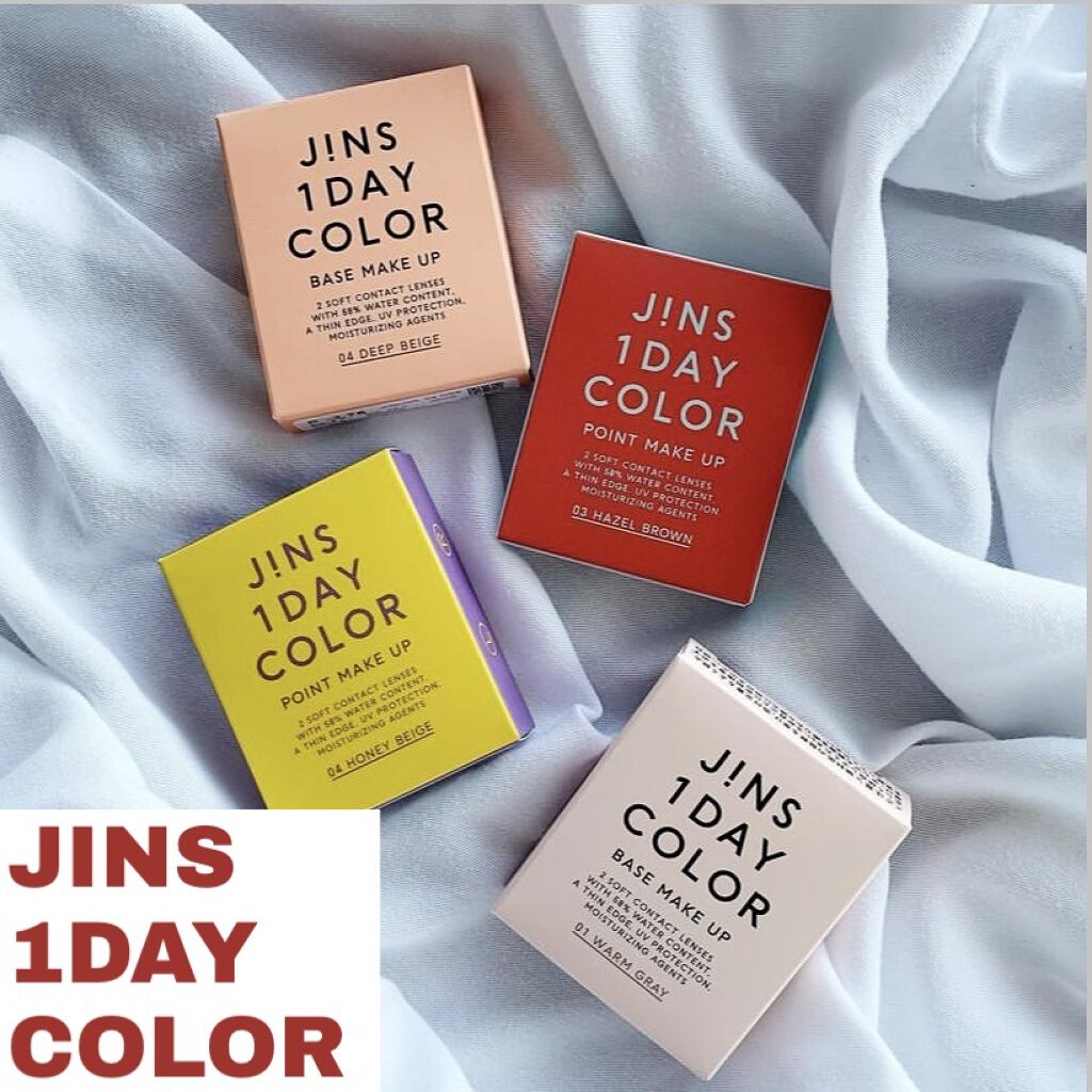 JINS1DAYCOLOR/JINS/ワンデー（１DAY）カラコンを使ったクチコミ（1枚目）