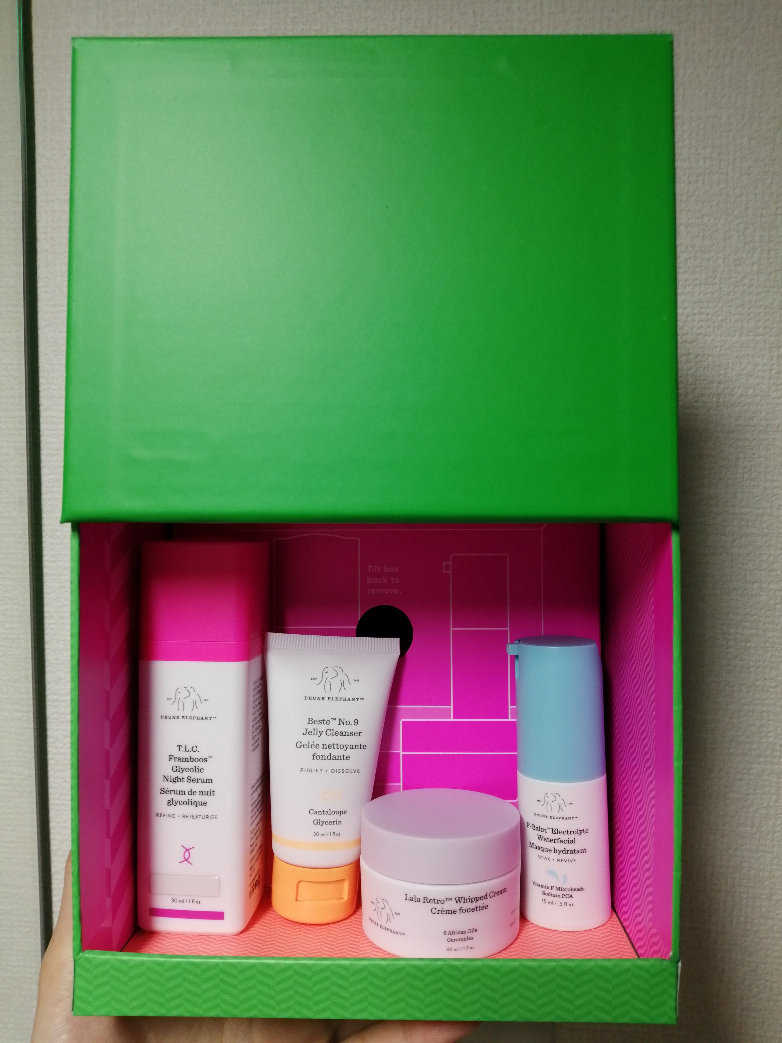 忘れられない夜 ナイトキット /Drunk Elephant/スキンケアキットを使ったクチコミ（3枚目）