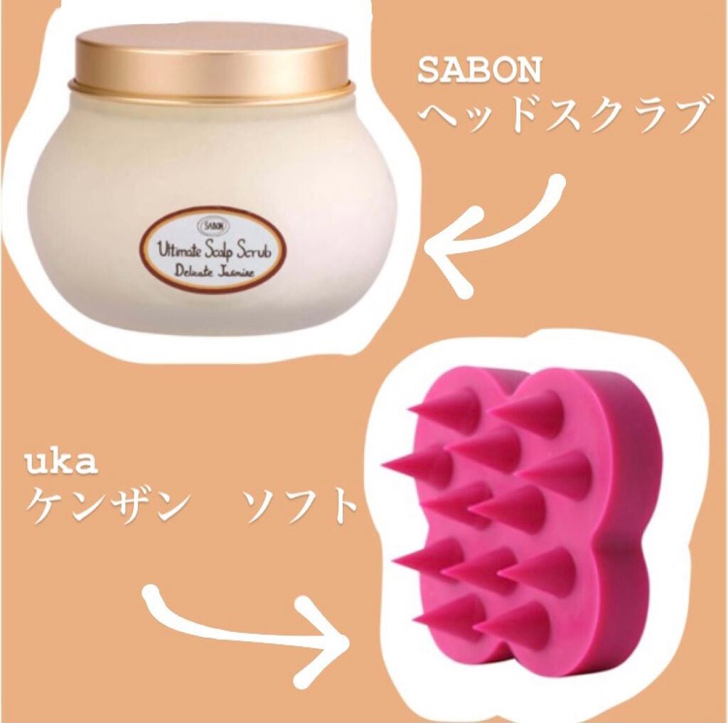 uka scalp brush kenzan/uka/スカルプブラシを使ったクチコミ(1枚目)