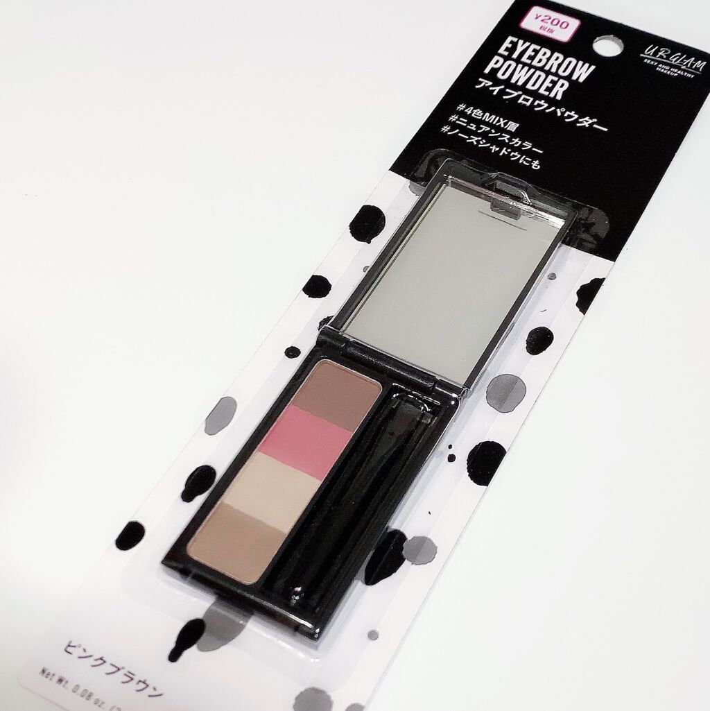 UR GLAM　EYEBROW POWDER a /U R GLAM/パウダーアイブロウを使ったクチコミ（2枚目）