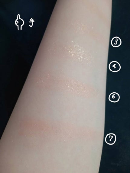 アイシャドウパレット/Kirei&co./アイシャドウパレットを使ったクチコミ(5枚目)