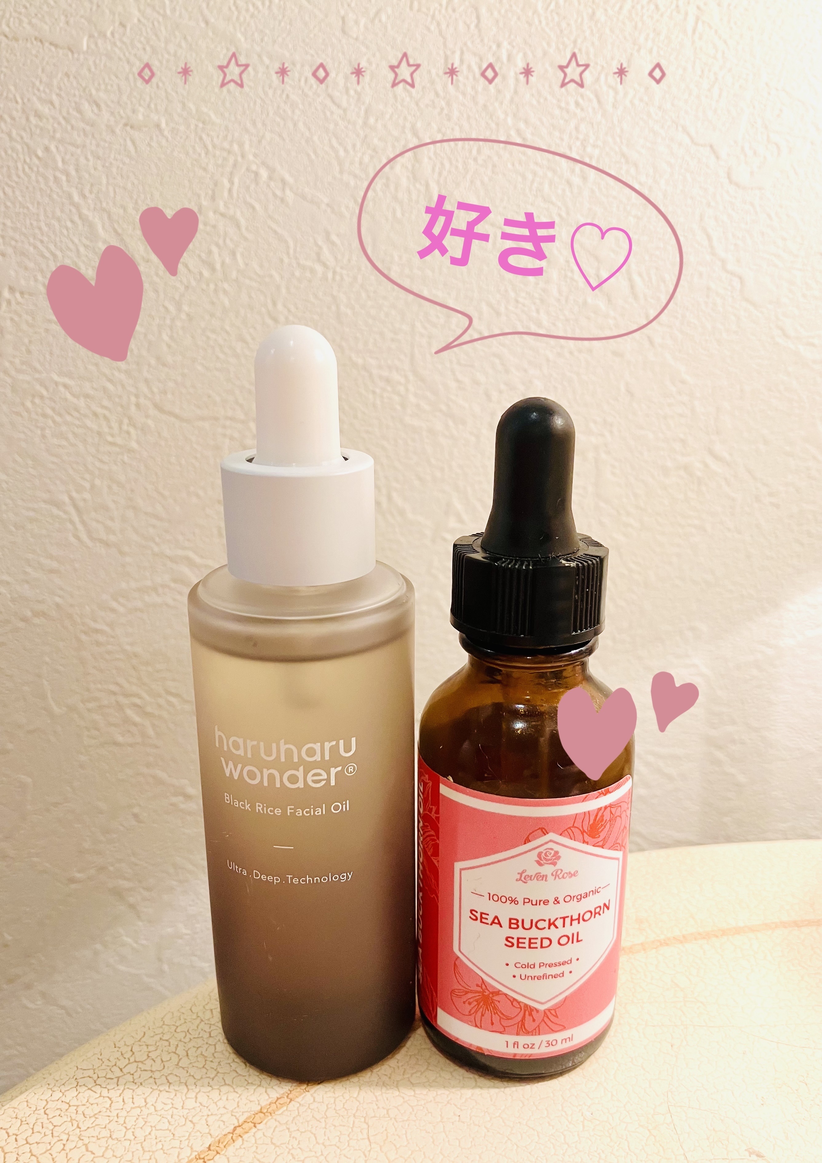 100%ピュア＆オーガニック シーバックソーンシードオイル/levenrose/フェイスオイルを使ったクチコミ（1枚目）