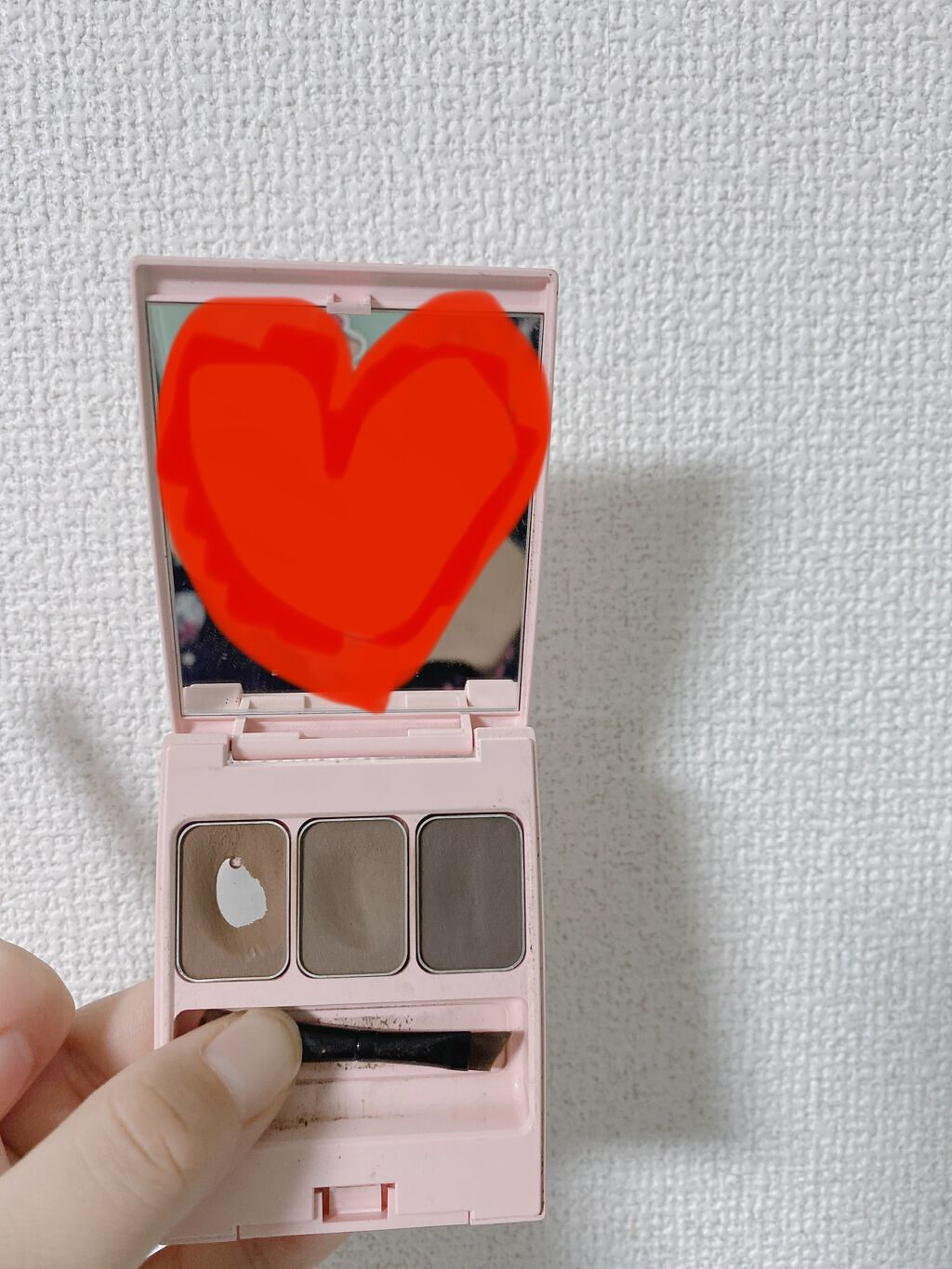 フーミー アイブロウブラシ 熊野筆/WHOMEE/メイクブラシを使ったクチコミ(2枚目)