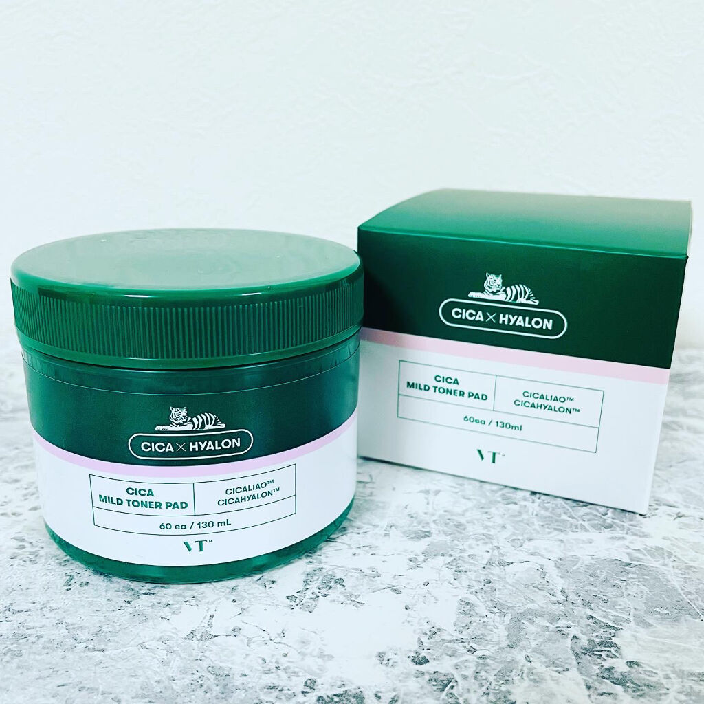 CICA マイルドトナーパッド/VT/トナーパッドを使ったクチコミ（2枚目）