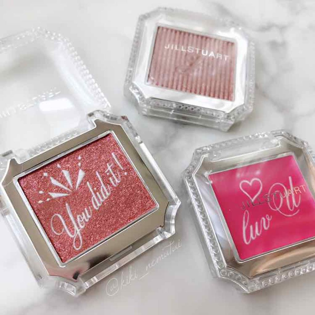 アイコニックルック アイシャドウ S106 enjoy a romance/JILL STUART/単色アイシャドウを使ったクチコミ（1枚目）
