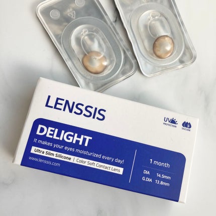 ディライト シリーズ/LENSSIS/カラーコンタクトレンズを使ったクチコミ(4枚目)