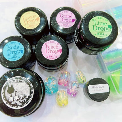 なかやまちえこ on LIPS 「夏の貝殻ネイル🐚365日ネイル177日め⠀⠀こちらはぷにぷにク..」(4枚目)