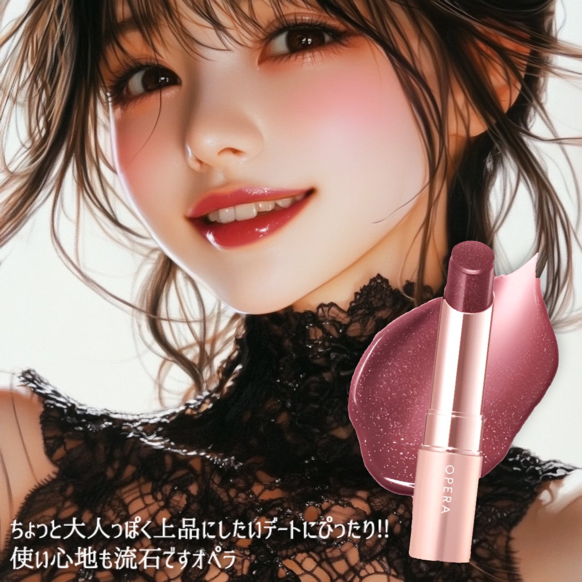 オペラ グロウリップティント/OPERA/リップティントを使ったクチコミ(7枚目)