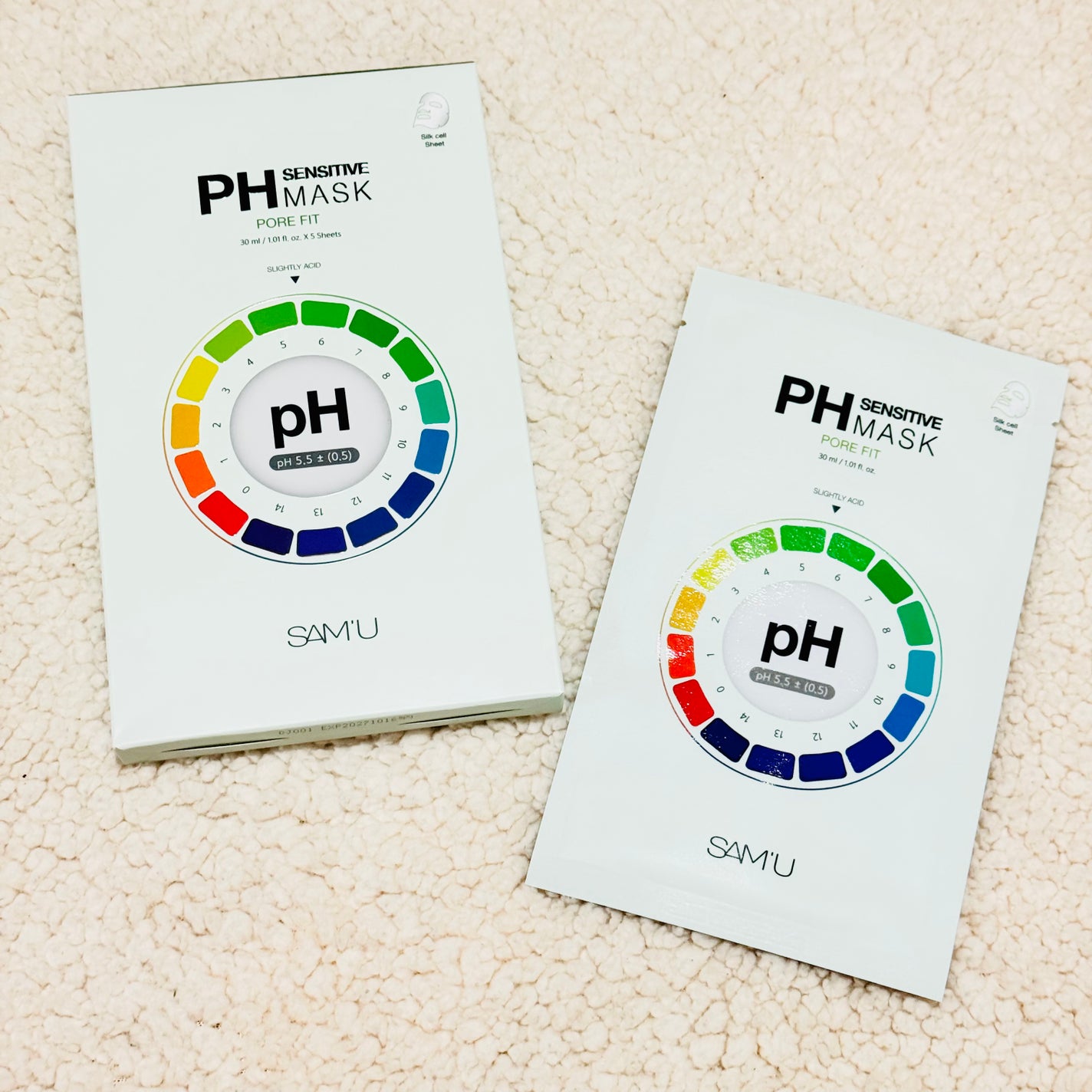 PHセンシティブマスク ポアフィット/SAM'U/シートマスク・パックを使ったクチコミ(1枚目)