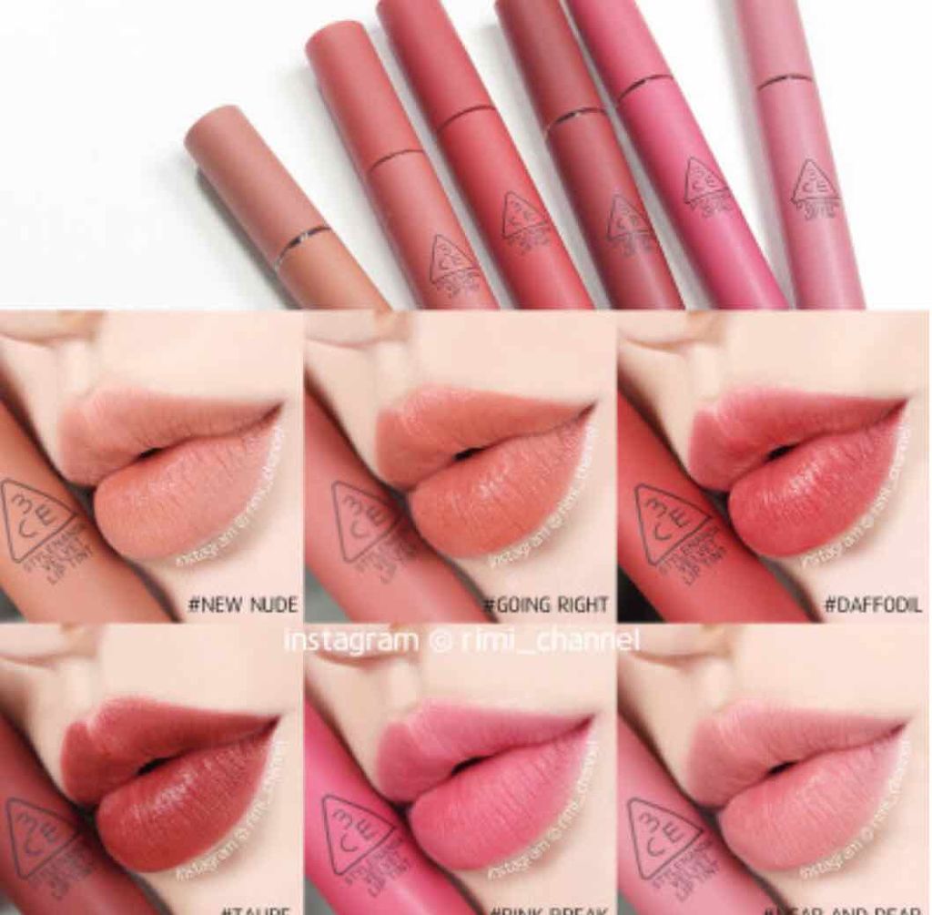 3CE ベルベット リップティント/3CE/リップティントを使ったクチコミ（1枚目）