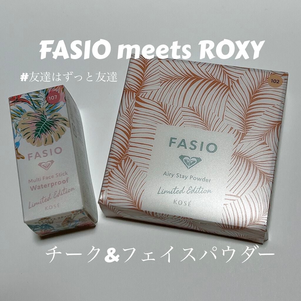 エアリーステイ パウダー RO/FASIO/プレストパウダーを使ったクチコミ(1枚目)