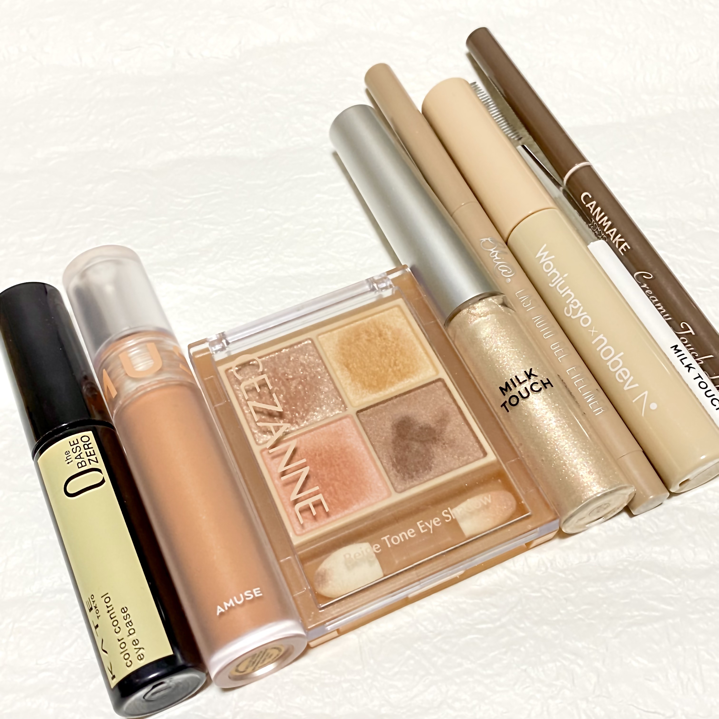 ソフトクリームチーク 04シマーマーマレード/AMUSE/リキッドチークを使ったクチコミ（2枚目）