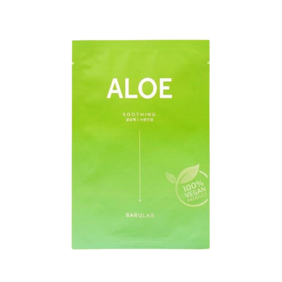 BARULAB ザ クリーン ビーガン マスク アロエ