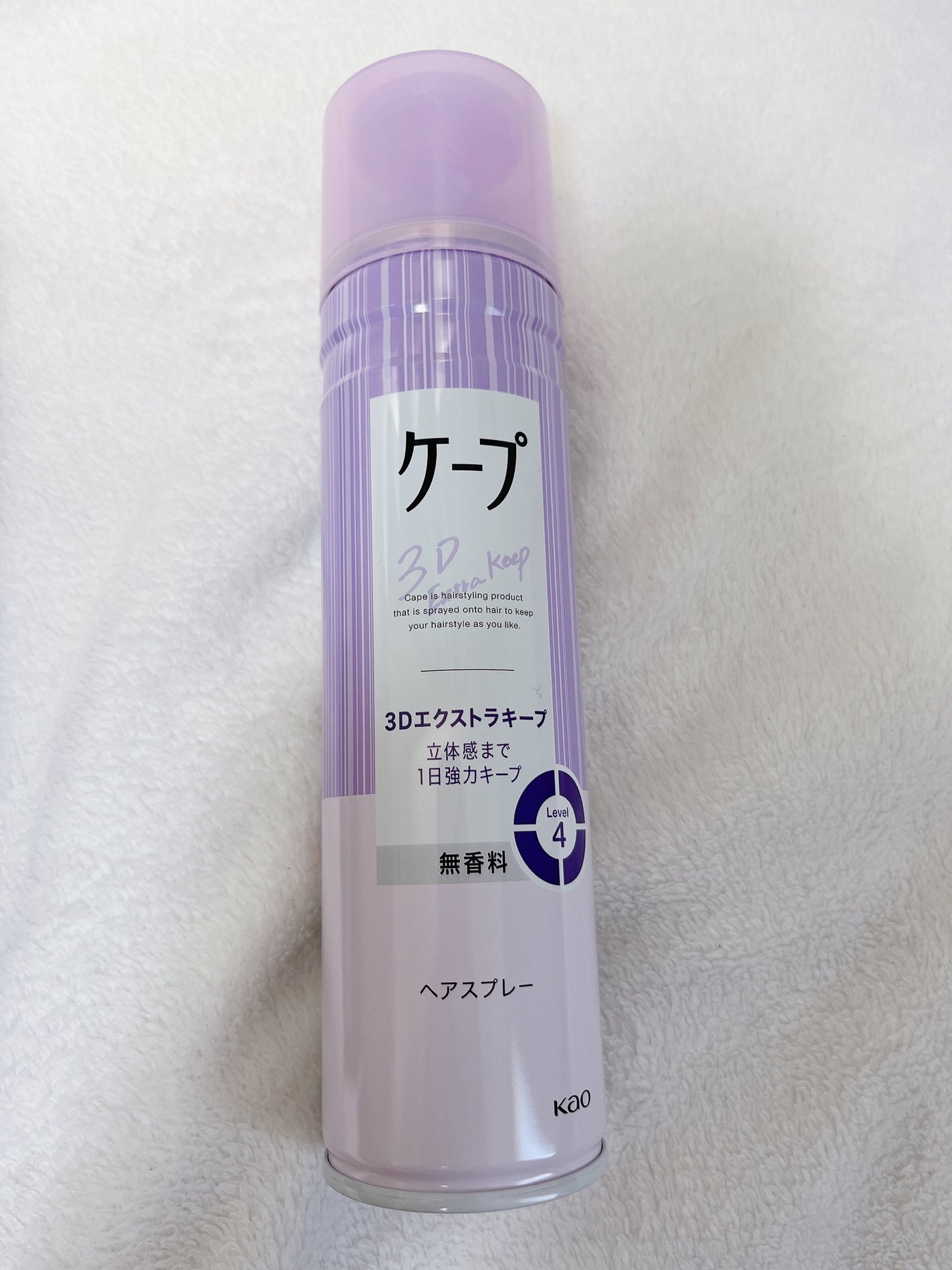 ケープ 3Dエクストラキープ 無香料/ケープ/ヘアスプレーを使ったクチコミ(7枚目)