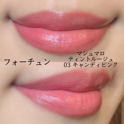 マシュマロティントルージュ/フォーチュン/リップティントを使ったクチコミ(2枚目)