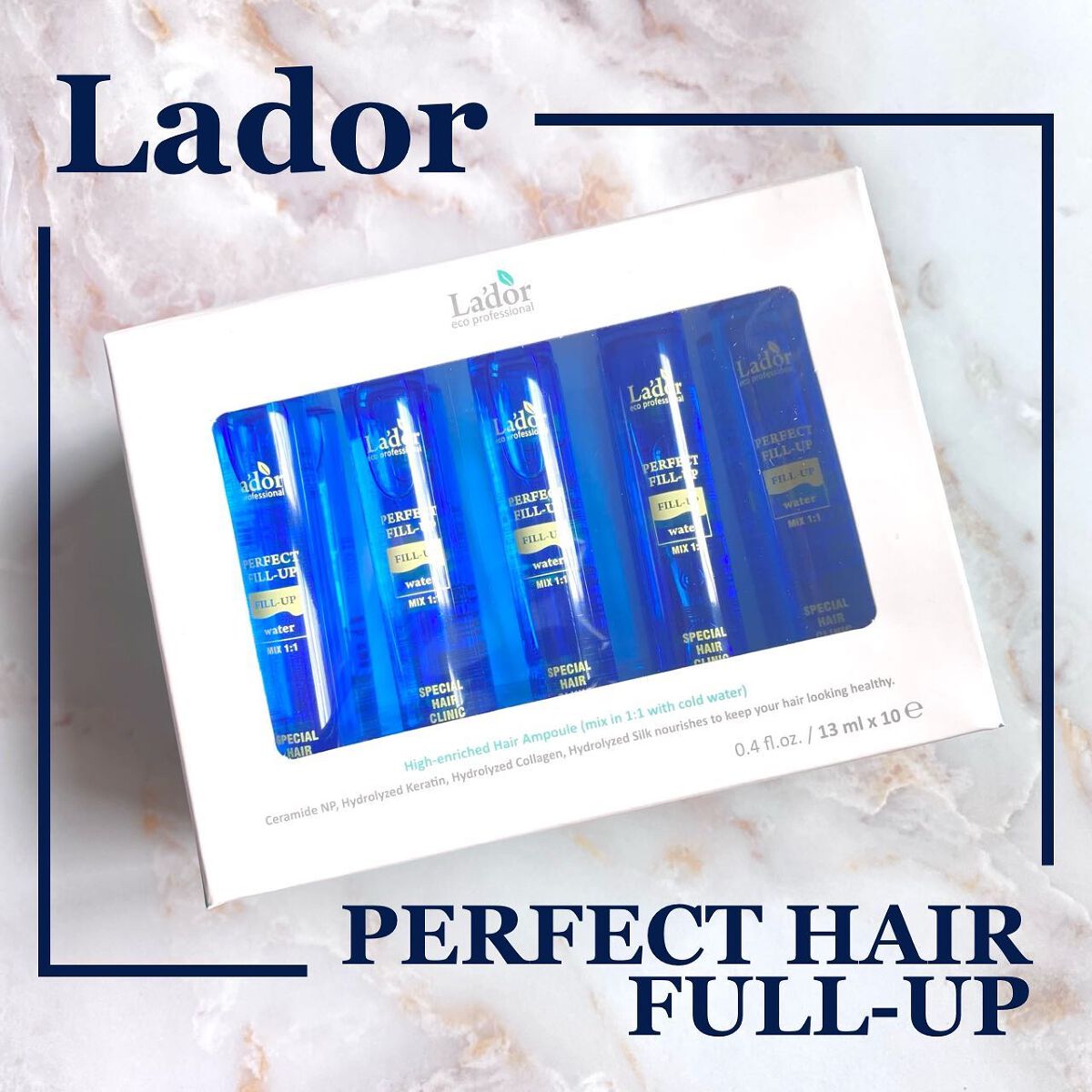 PERFECT HAIR FILL-UP/La'dor/洗い流すヘアトリートメントを使ったクチコミ(1枚目)
