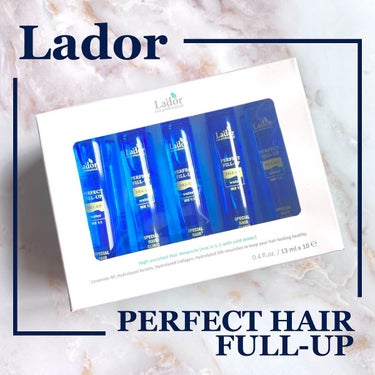 La'dor PERFECT HAIR FILL-UPのクチコミ「あんにょん🩵

Lador
PERFECT HAIR FILL-UP

シャバシャバなテクスチ.....」（1枚目）