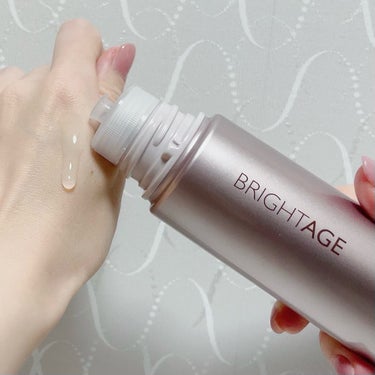 BRIGHTAGE リフトホワイト ローション モイストのクチコミ「BRIGHTAGE
リフトホワイトローションモイスト

ブライトエイジの化粧水♡
シリーズ通し.....」（2枚目）