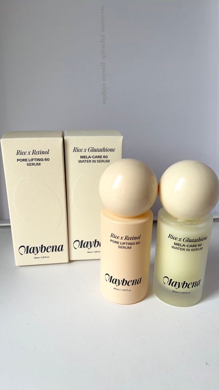 ライスX グルタチオン メラケアー60 ウォーターインセラム/MAYBENA/美容液を使ったクチコミ(1枚目)