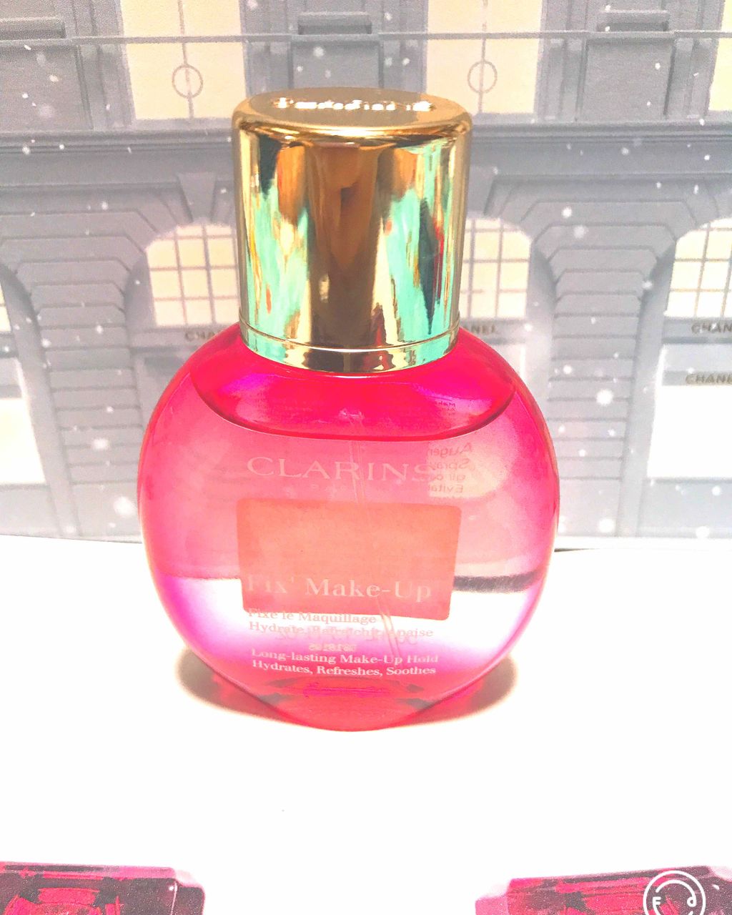 フィックス メイクアップ/CLARINS/ミスト状化粧水を使ったクチコミ（1枚目）