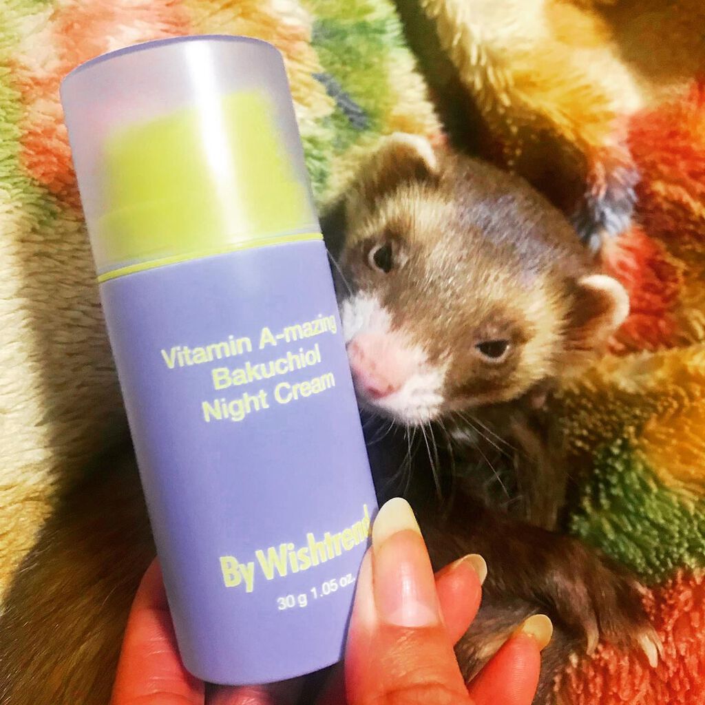 ビタミンA-mazingバクチオールナイトクリーム/By Wishtrend/フェイスクリームを使ったクチコミ（3枚目）